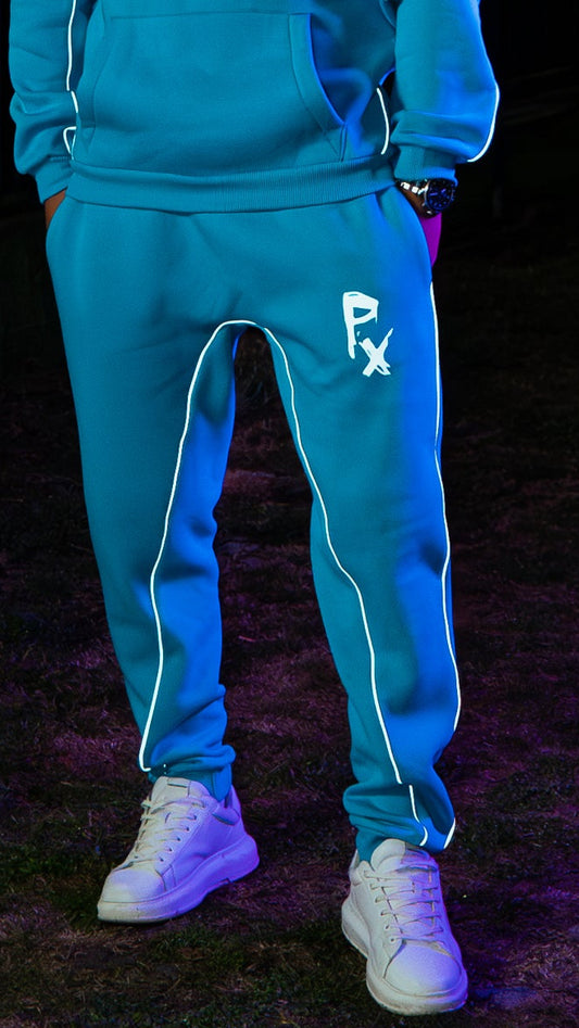 Bottom Cyan Blue
