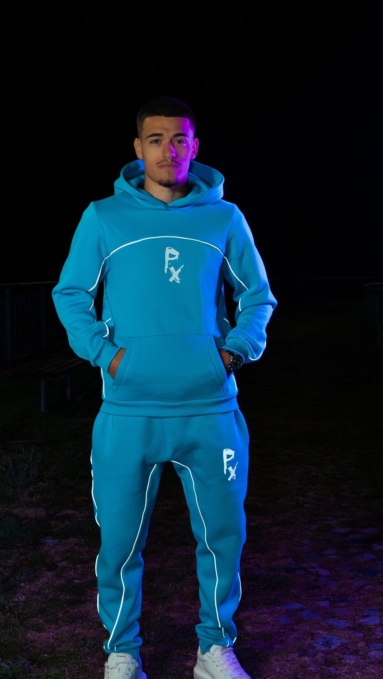 ''REBORN''-Tracksuit Cayan Blue