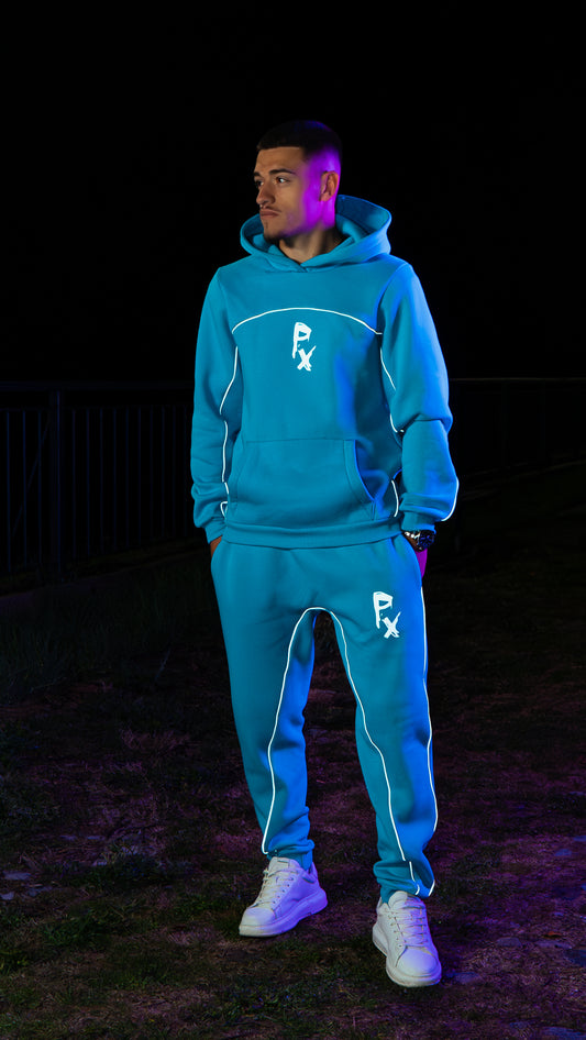 ''REBORN''-Tracksuit Cayan Blue